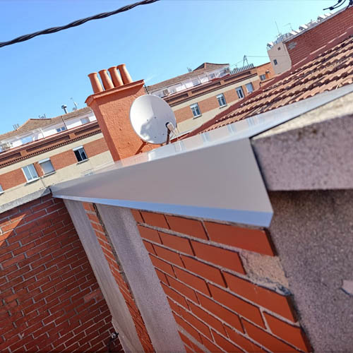 Fabricación remates tejados a medida