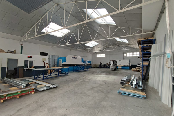 Taller de corte y plegado chapa Madrid